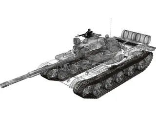 T62A 3D Model