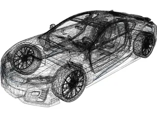 BMW i8 (2015) 3D Model
