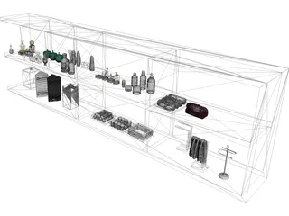 Bathroom Cabinet 3D Model