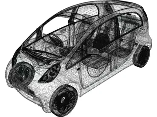 Mitsubishi i-MiEV (2009) 3D Model