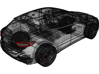 Maserati Levante S Q4 GranSport (2019) 3D Model