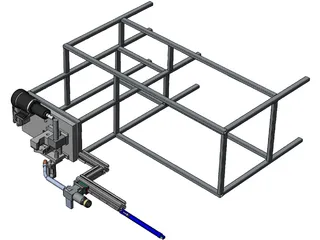 Ranger Weldding Robot 3D Model