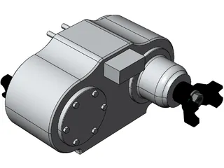 Transfer Case 4x4 3D Model
