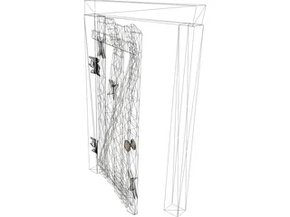 Old Door 3D Model