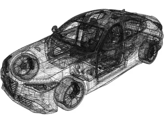 Alfa Romeo Giulia Quadrifoglio 3D Model