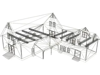 Barn 3D Model