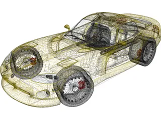 Dodge Viper 3D Model