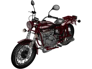 Ural Solo sT (2013) 3D Model