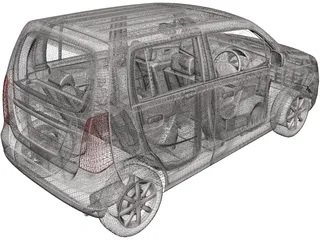 Suzuki Karimun 3D Model