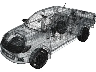 Toyota Hilux (2012) 3D Model