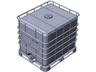 Water Tank 3D Model