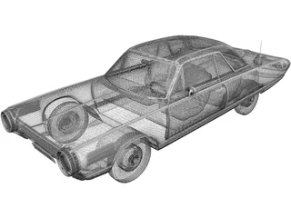 Chrysler Turbine Car (1963) 3D Model