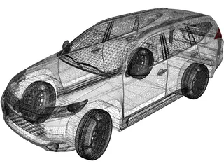 Mitsubishi Montero Sport 3D Model