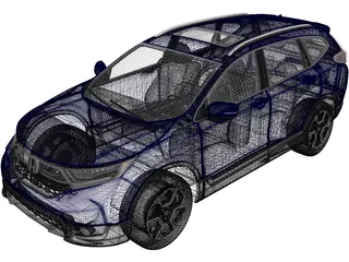 Honda CR-V Touring (2020) 3D Model