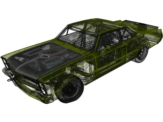 Pontiac GT Turbo 3D Model