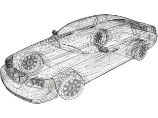 Lincoln Town Car Presidential (2008) 3D Model