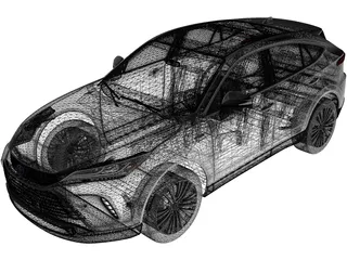 Toyota Venza (2021) 3D Model