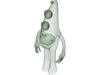 Monster Bluff 3D Model