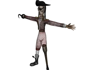 Pirate 3D Model