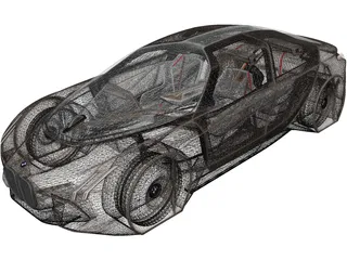 BMW Vision Next 100 (2016) 3D Model