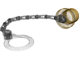 Amphenol Plug Pro Cap - 10-553998-13SS 3D Model