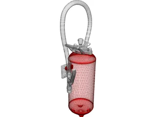Fire Extinguisher 3D Model