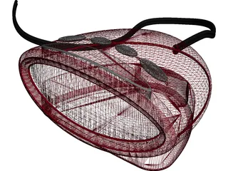 Clock Digital 3D Model