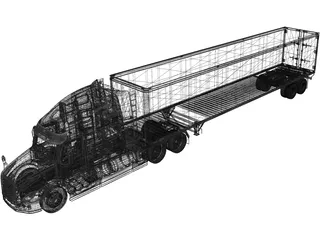 Volvo VNL 860 (2018) 3D Model