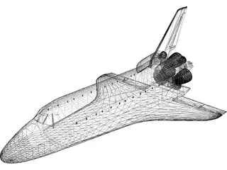 Space Shuttle 3D Model
