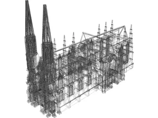 Cathedral Saint Patricks 3D Model