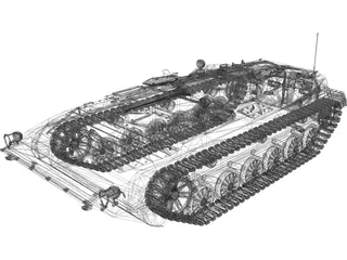 BMP-1 3D Model