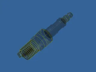 Spark Plug 3D Model