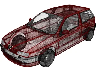 Alfa Romeo 145 (1994) 3D Model