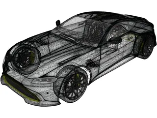 Aston Martin Vantage AMR (2020) 3D Model