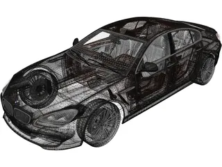 BMW 6-Series Gran Coupe [F06] (2012) 3D Model