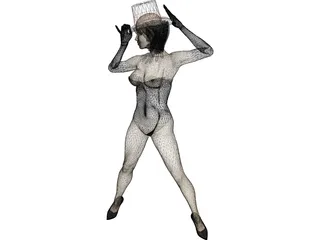 Woman Domenika 3D Model