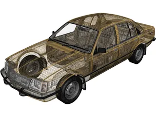 Holden Commodore VC (1980) 3D Model