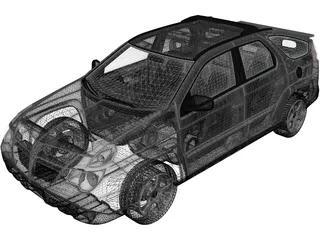 Pontiac Aztek (2005) 3D Model