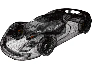 Porsche 917 Concept (2013) 3D Model