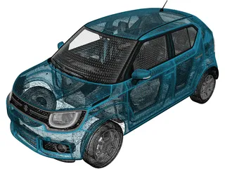 Suzuki Ignis (2019) 3D Model