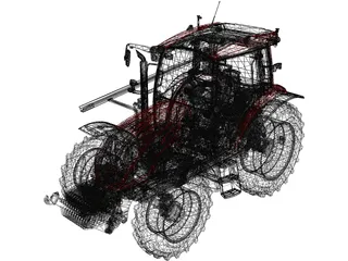 Valtra A Series 3D Model