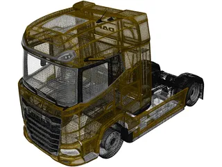 DAF XG Plus FTG (2024) 3D Model