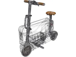 Honda Motocompacto 3D Model