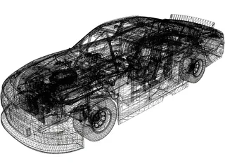 NASCAR Trophy Truck 3D Model