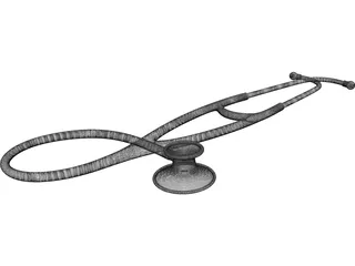 Stethoscope 3D Model