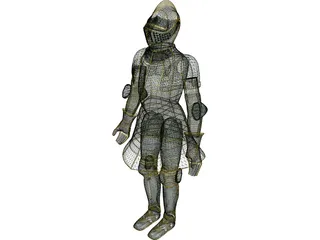 Armored Archduke Ferdinand II 3D Model