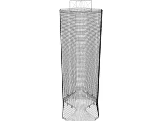 Continental Center 3D Model