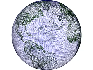 Globe 3D Model