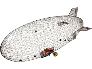 Blimp 3D Model