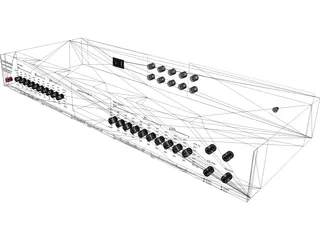 Graphic Equalizer 3D Model